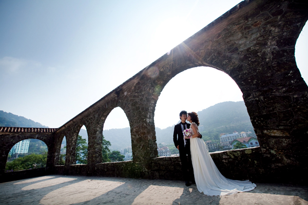 Chụp ảnh cưới đẹp ở Tam Đảo